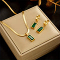 Iselotte Verdain | Conjunto de Joyería Dorado