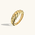 Anillo Croissant | Dorado