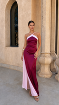 Robe Oasis bordeaux