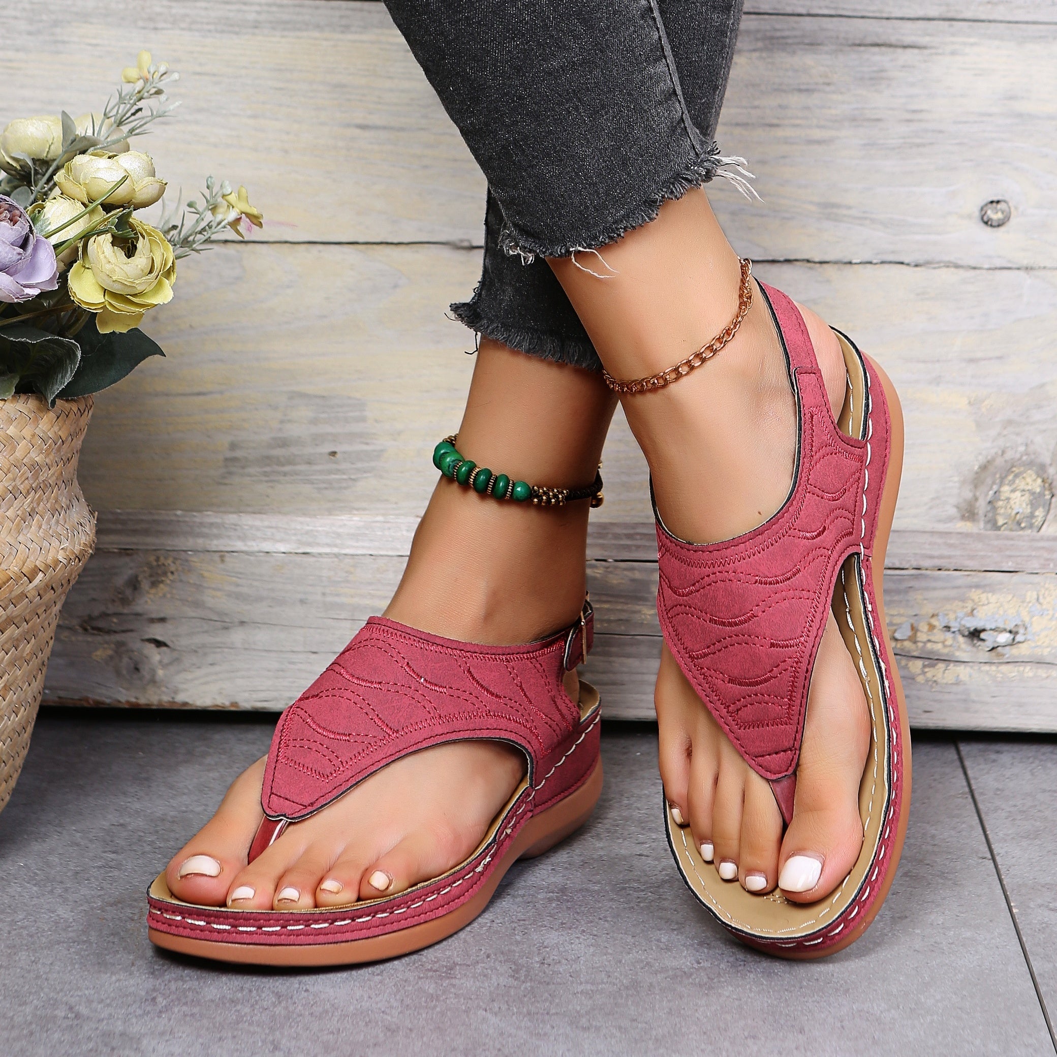 Luz de Seda | Sandalias Confort Ergonómico Clara