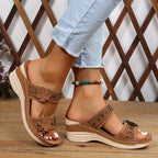 Luz de Seda | Sandalias Confort con Cuña Rosalie