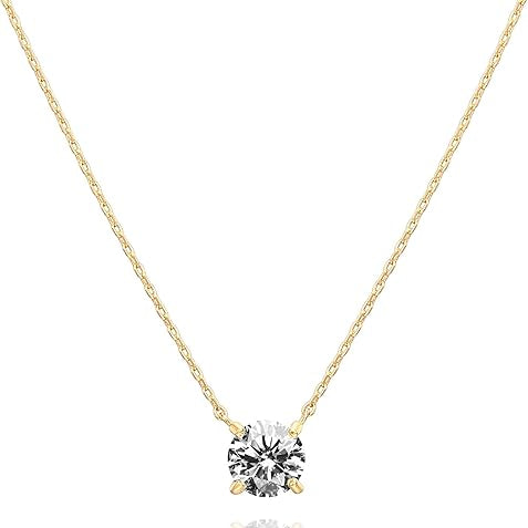 Aurora | Collar Cristal Dorado