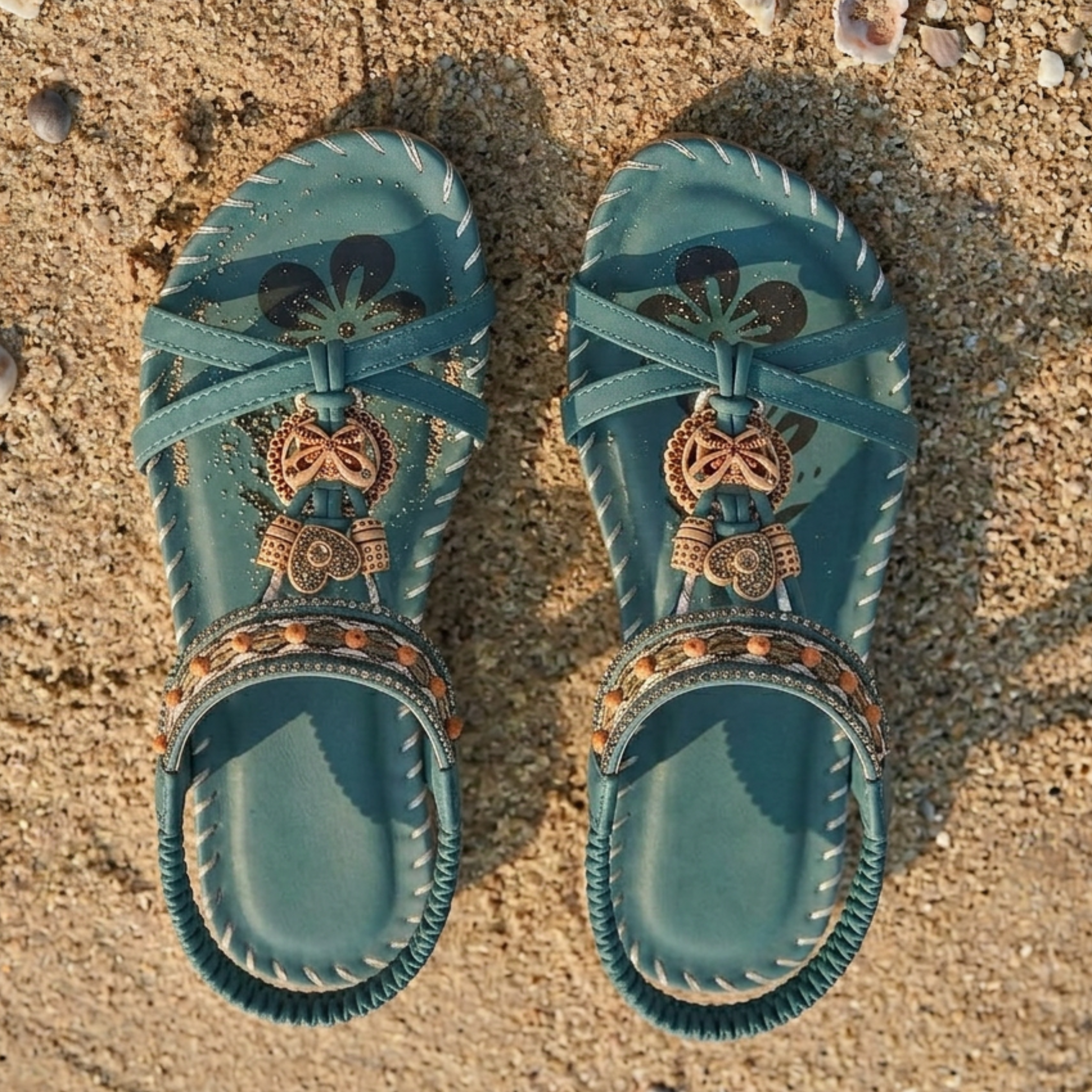 Luz de Seda | Sandalias Bohemias Confort Élina