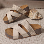 Luz de Seda | Sandalias Elegancia Trenzada