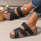 Luz de Seda | Sandalias Elegancia Trenzada