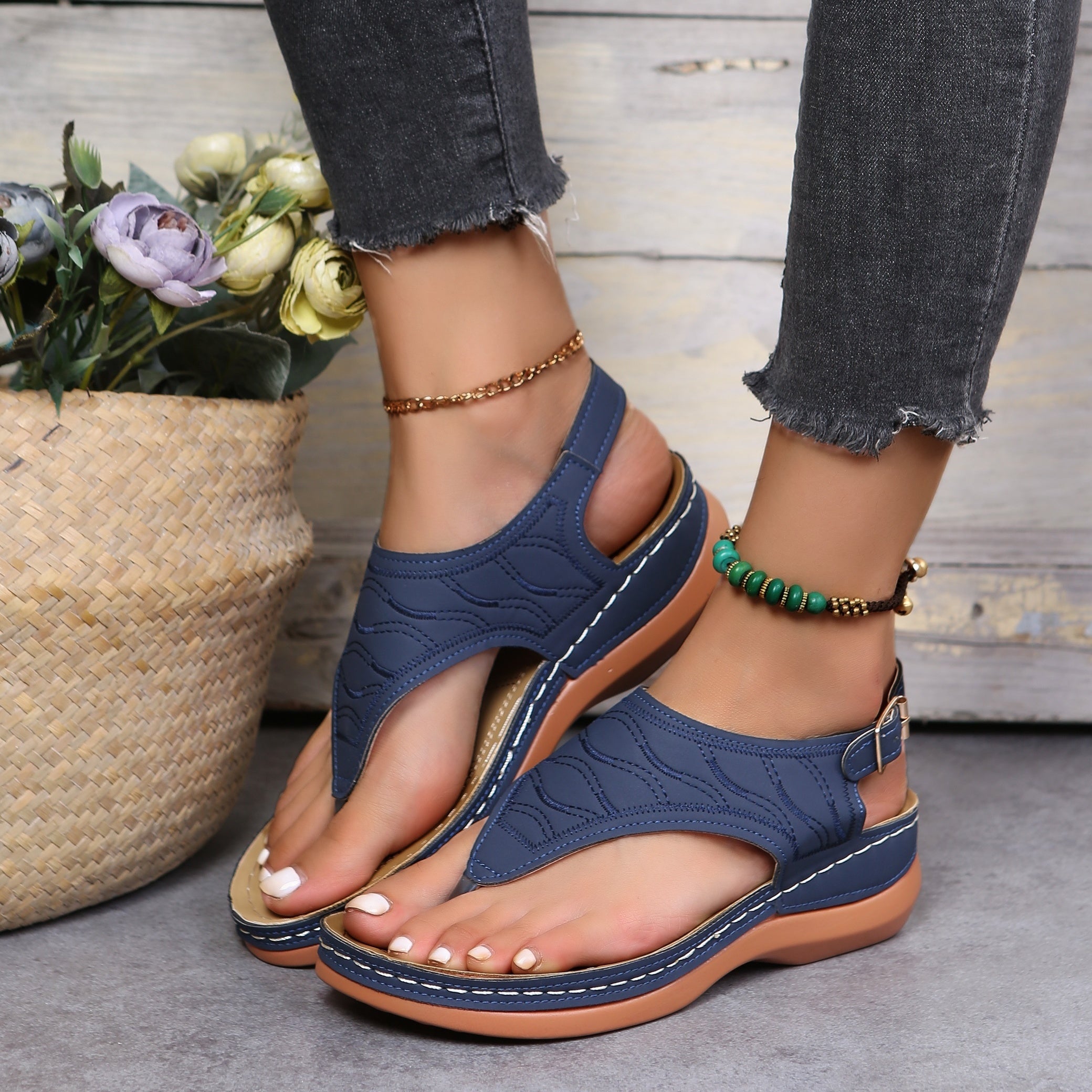Luz de Seda | Sandalias Confort Ergonómico Clara