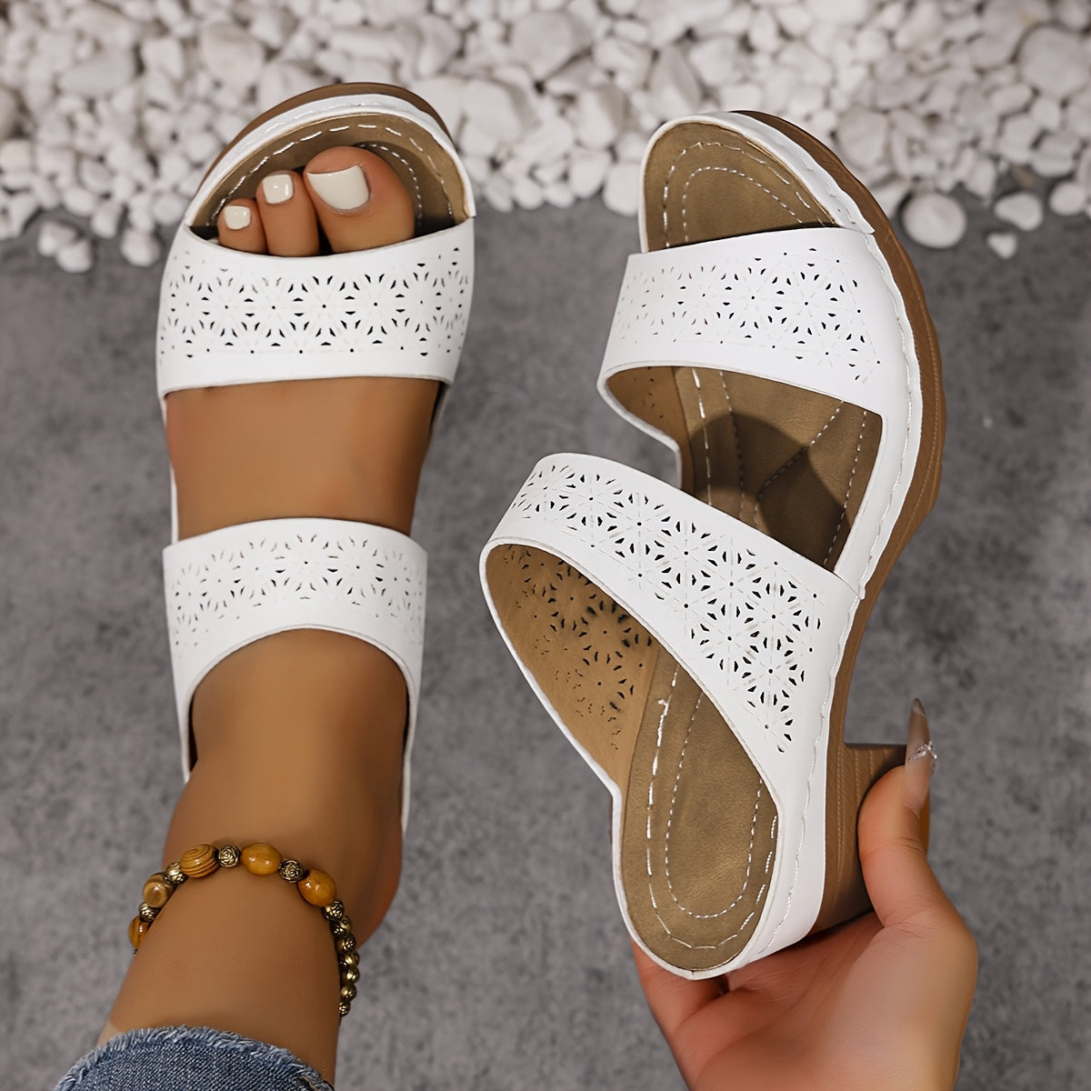 Luz de Seda | Sandalias Ortopédicas Elegantes Confort Inès