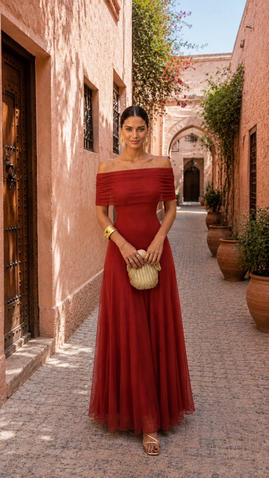 Robe Tolède en terre cuite