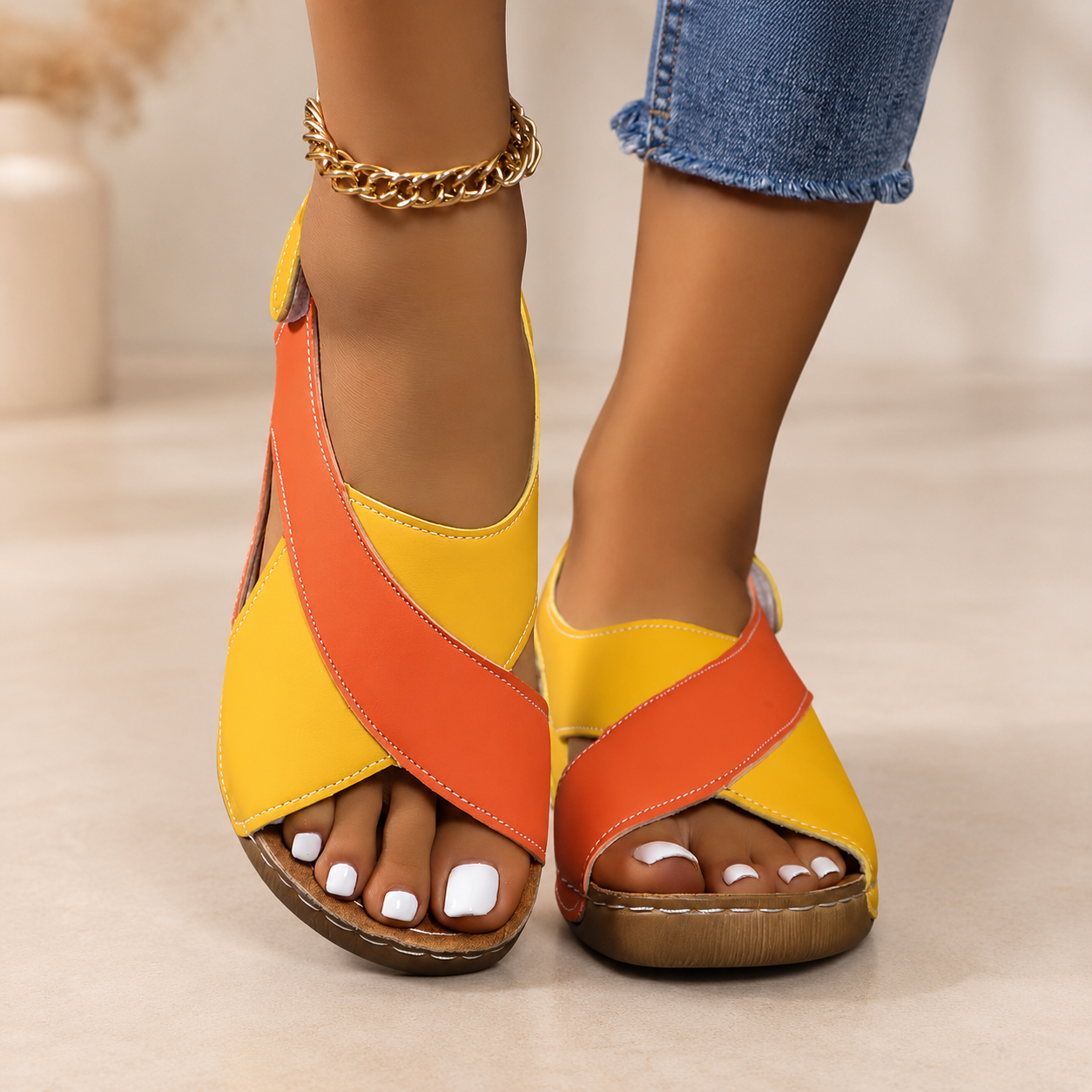 Luz de Seda | Sandalias Ergonómicas Confort Nadia