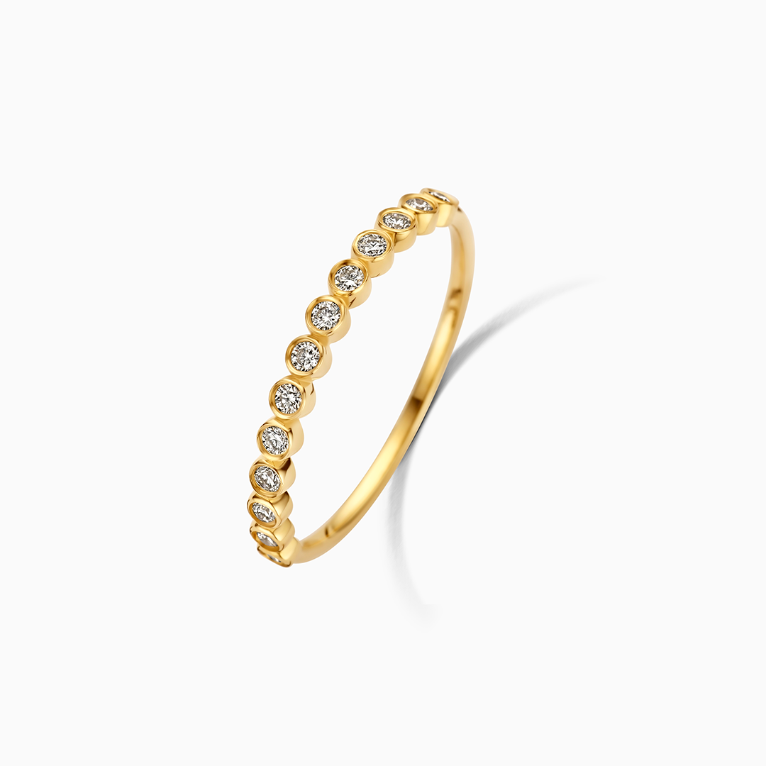 Anillo Burbuja | Dorado