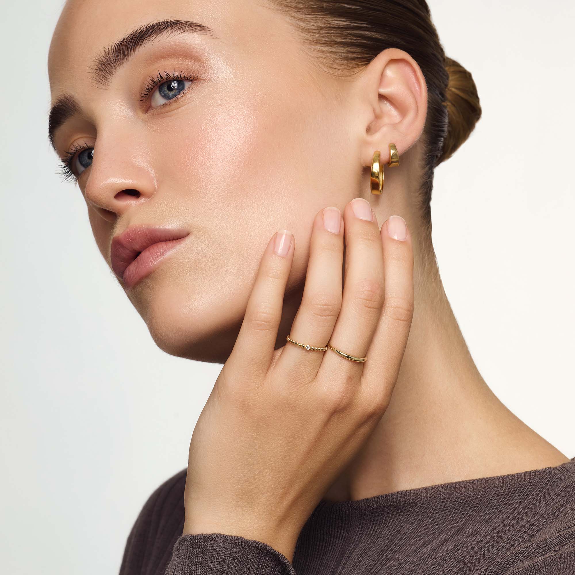Slim Dome | Anillo Dorado