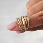 Slim Dome | Anillo Dorado