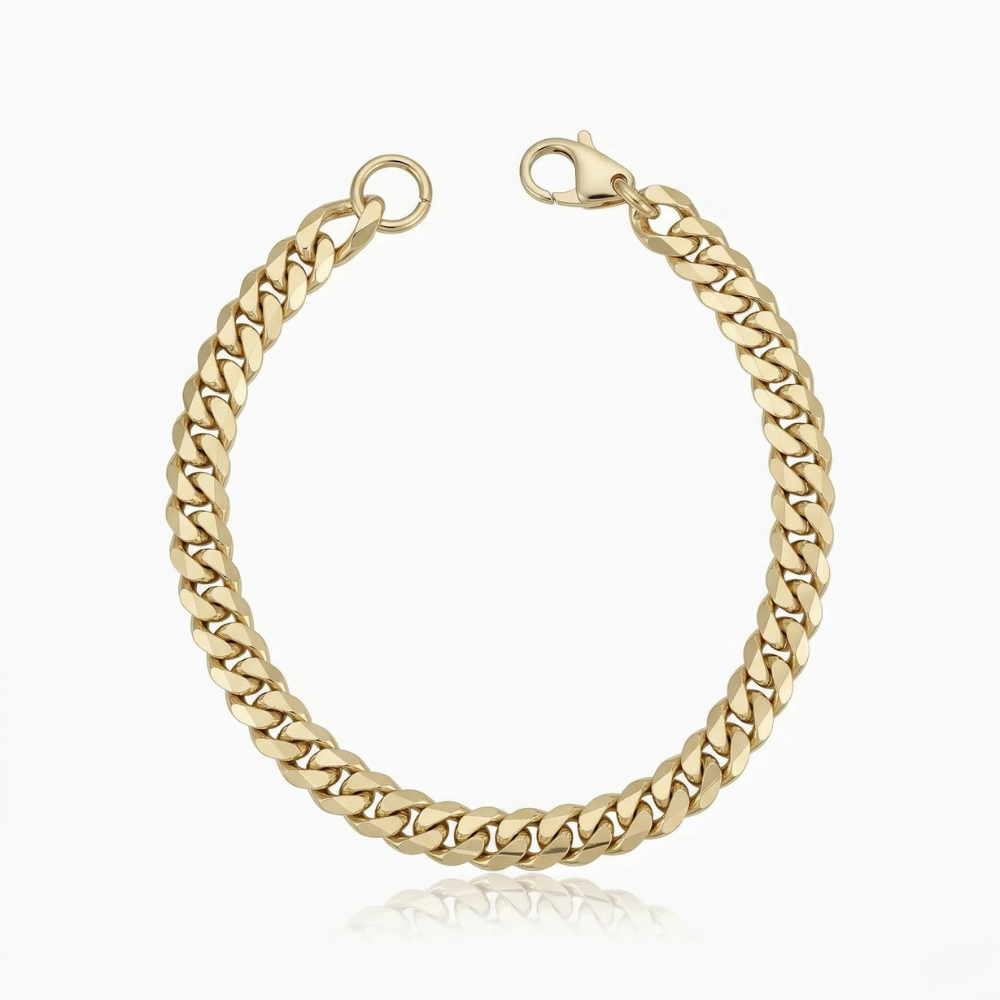 Pulsera Cubana Estate | Dorada