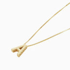 Collar Carta de Amor con Inicial | Dorado