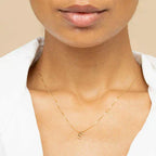 Collar Carta de Amor con Inicial | Dorado