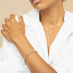 Collar Carta de Amor con Inicial | Dorado