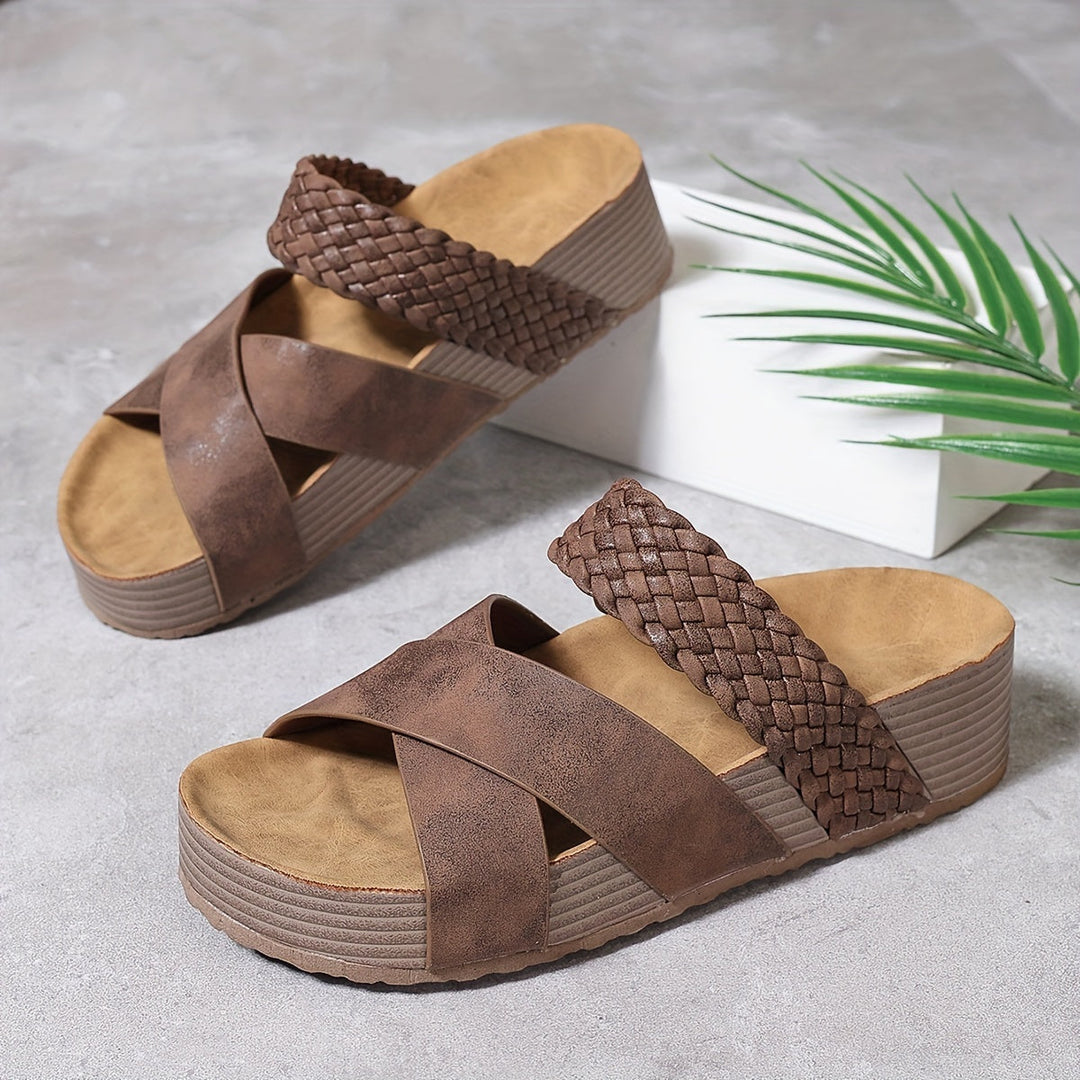 Luz de Seda | Sandalias Elegancia Trenzada