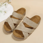 Luz de Seda | Sandalias Elegancia Trenzada