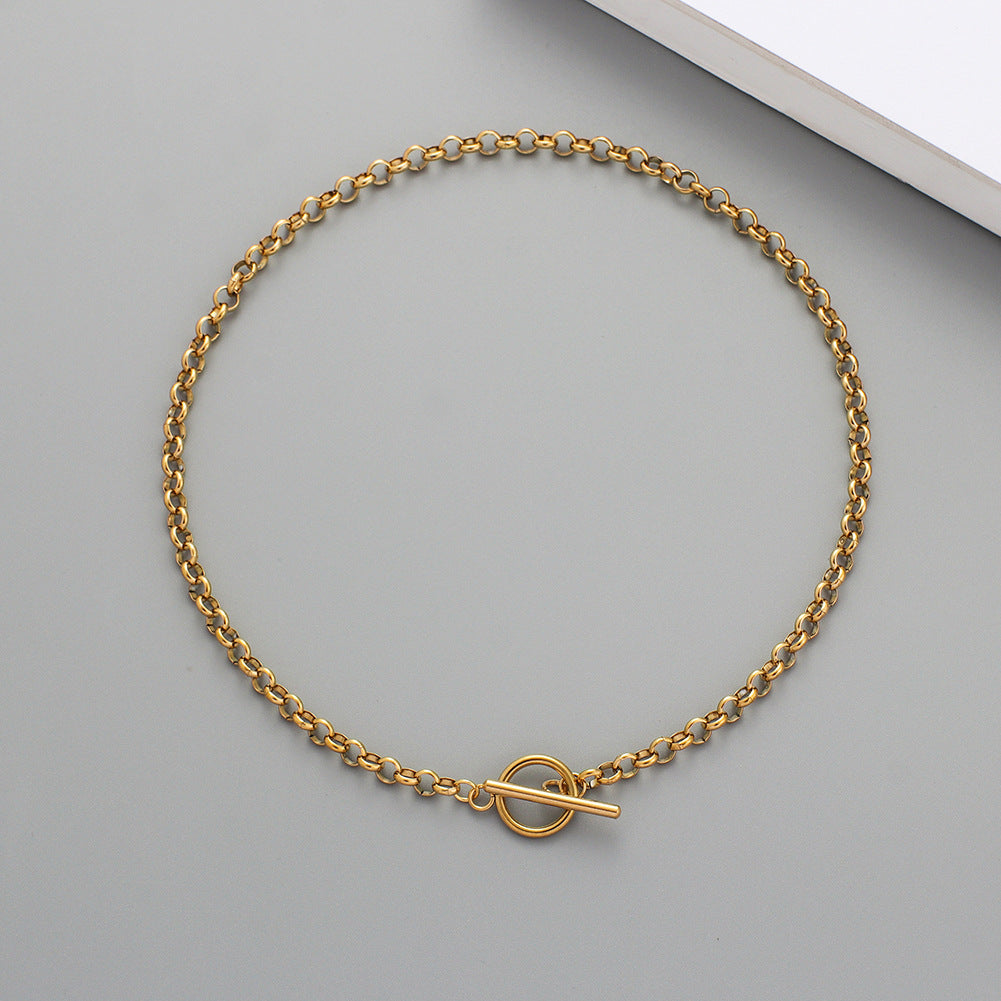 Collar Cadena Unidad | Dorado