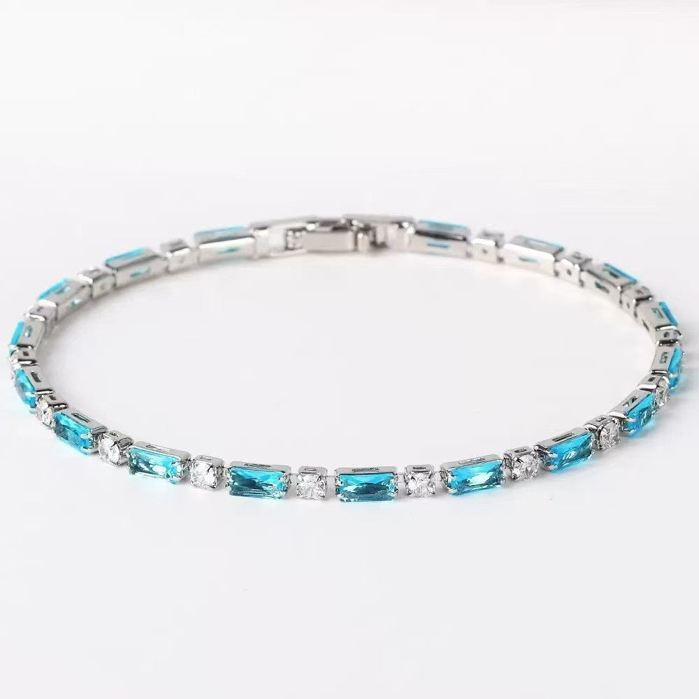Pulsera Piedra Turquesa Natural | Dorada
