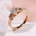 Anillo Statement Banda con Nudo | Dorado