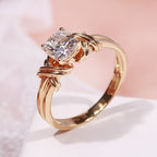 Anillo Statement Banda con Nudo | Dorado