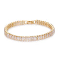 Vertéa | Bracelet Tennis Doré