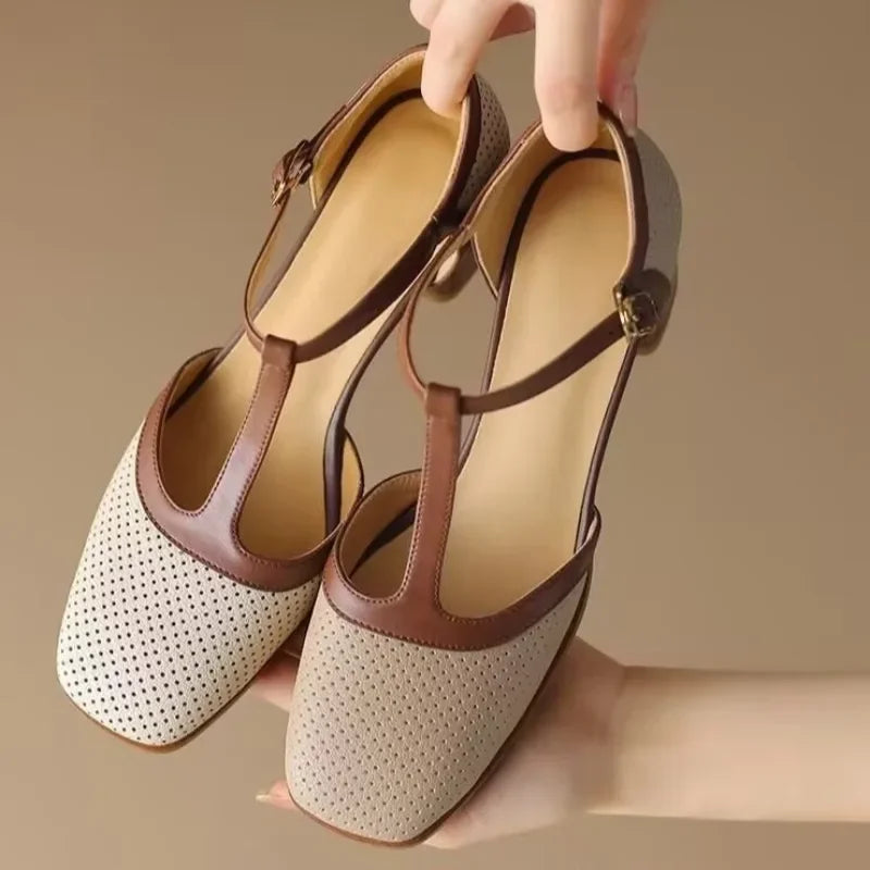 Catarina | Zapatos Ortopédicos Tacón Medio