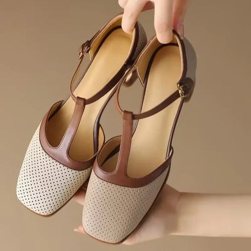 Catarina | Zapatos Ortopédicos Tacón Medio