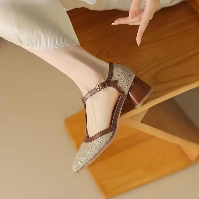 Catarina | Zapatos Ortopédicos Tacón Medio
