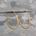 Pendientes en espiral