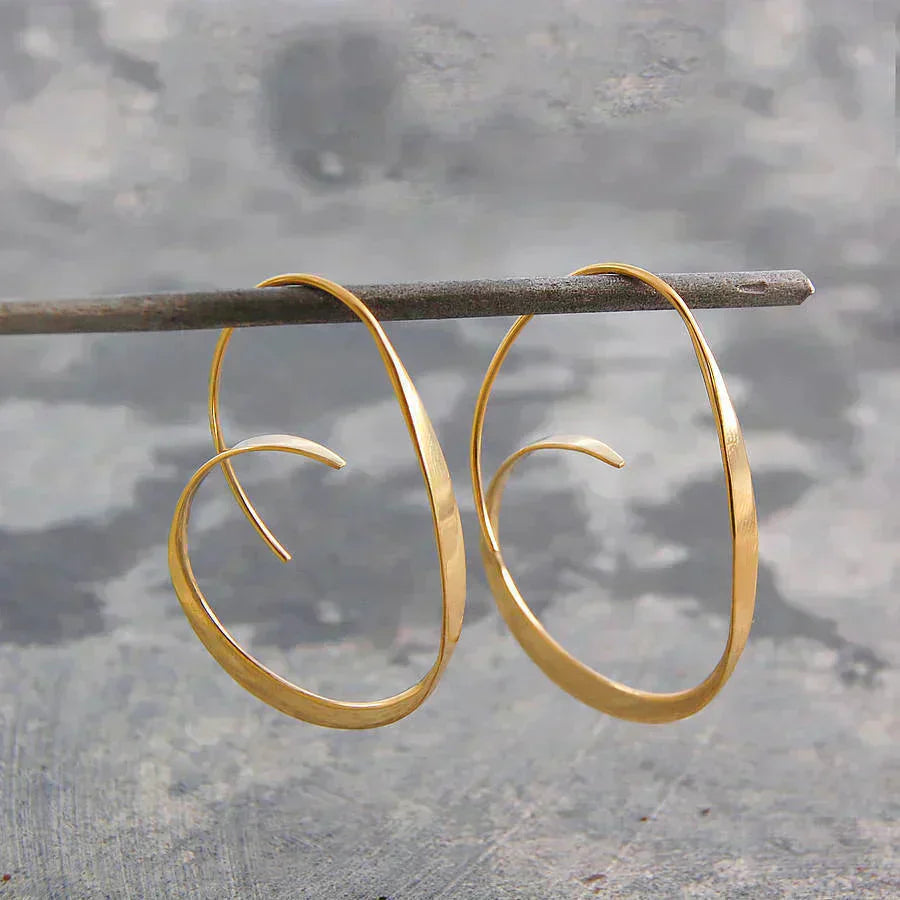 Pendientes en espiral