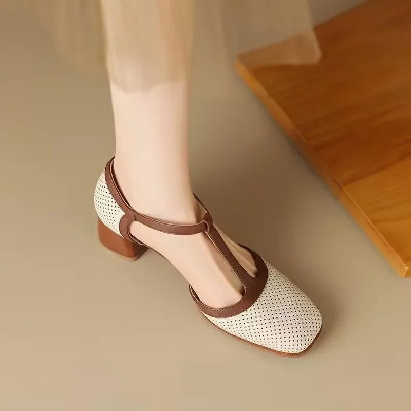 Catarina | Zapatos Ortopédicos Tacón Medio