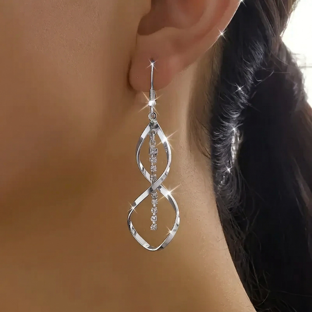 Pendientes Espiral Rayo de Sol | Dorados