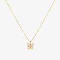 Collar Mariposa Radiante | Dorado