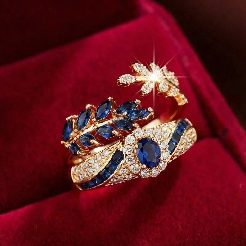 Avelisse Moraziel | Conjunto de Anillos Dorados