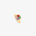 Anillo Giratorio Corazones Colorwave | Dorado