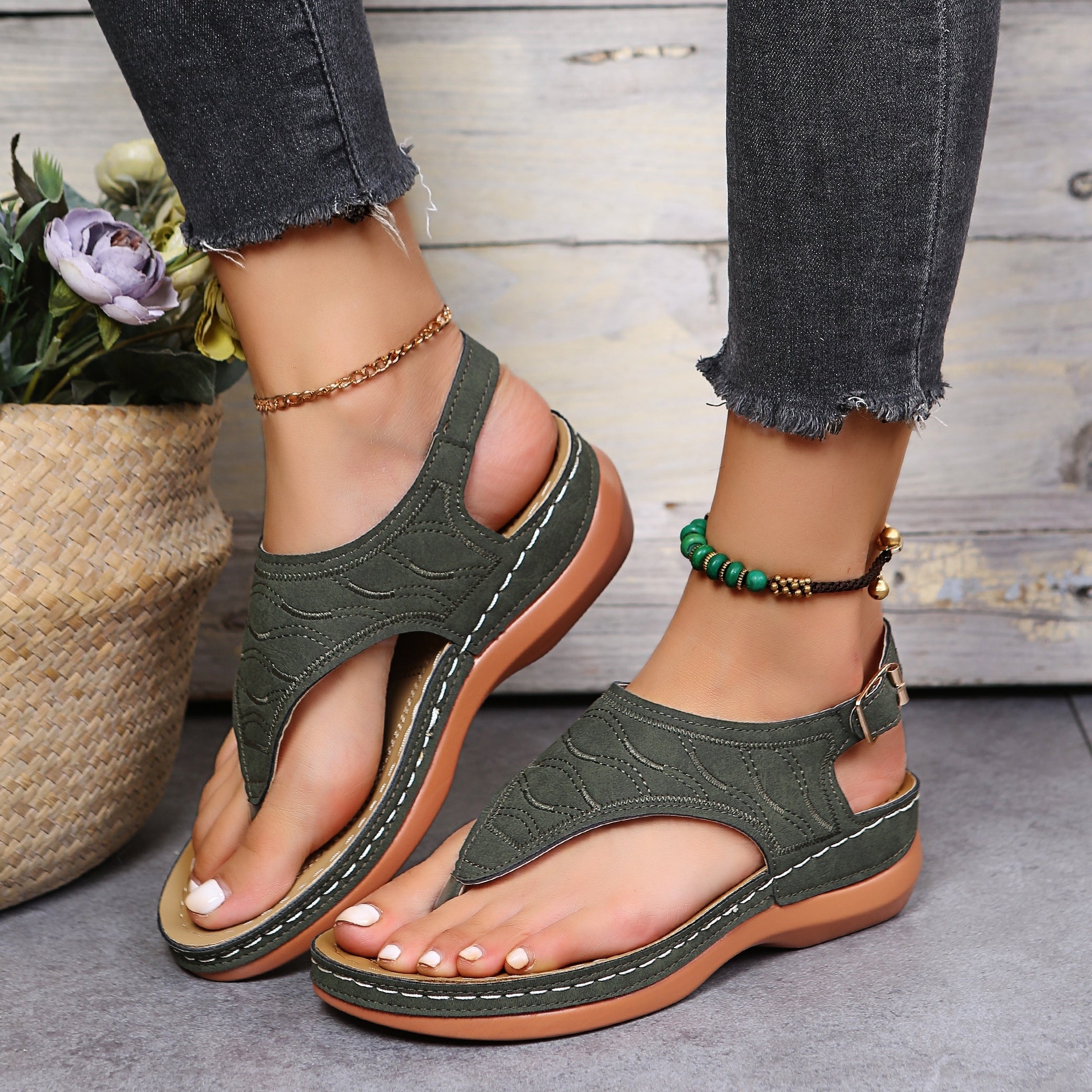 Luz de Seda | Sandalias Confort Ergonómico Clara