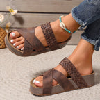 Luz de Seda | Sandalias Elegancia Trenzada