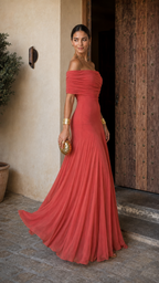 Robe Tolède Terracotta Clair