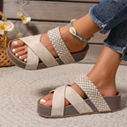 Luz de Seda | Sandalias Elegancia Trenzada