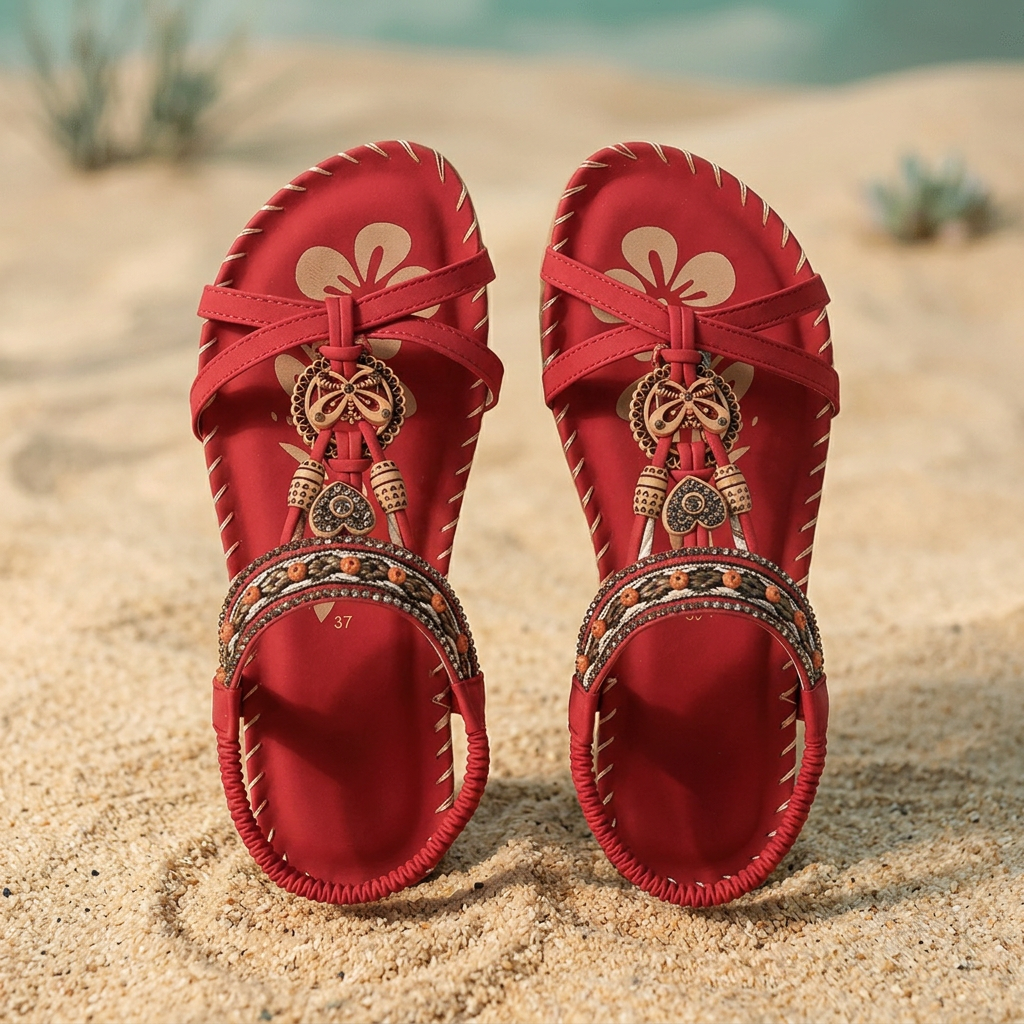 Luz de Seda | Sandalias Bohemias Confort Élina