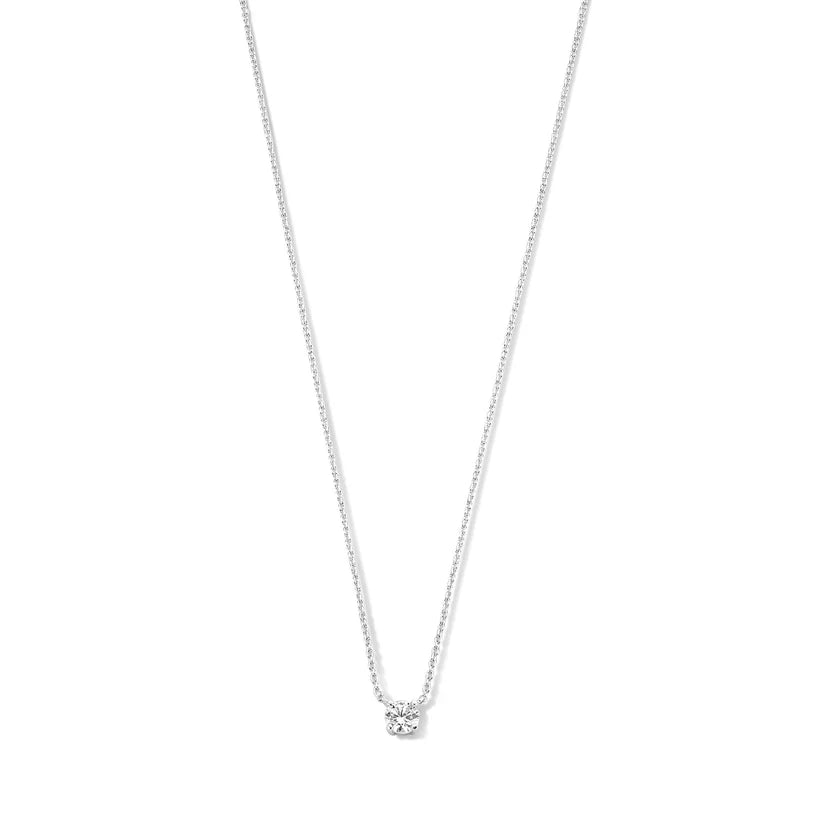Cléa | Collar Piedra Moissanita Dorado