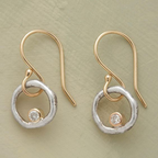 Pendientes vintage de circonita Laura