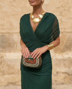 Morgan | Vestido Verde Elegante