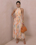 Solea · Vestido largo estampado