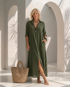 Willow · Vestido largo cómodo, con una silueta favorecedora, ideal para el día a día