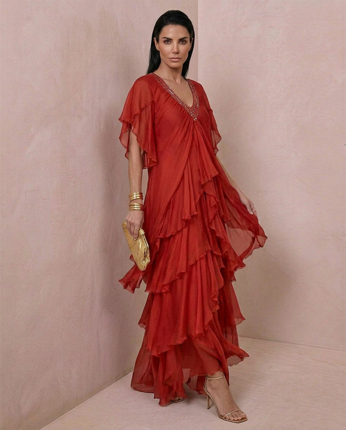 Brise · Vestido fluido de verano mediterráneo