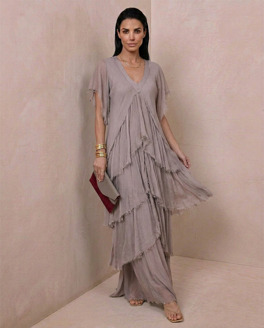 Brise · Vestido fluido de verano mediterráneo