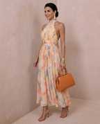 Solea · Vestido largo estampado